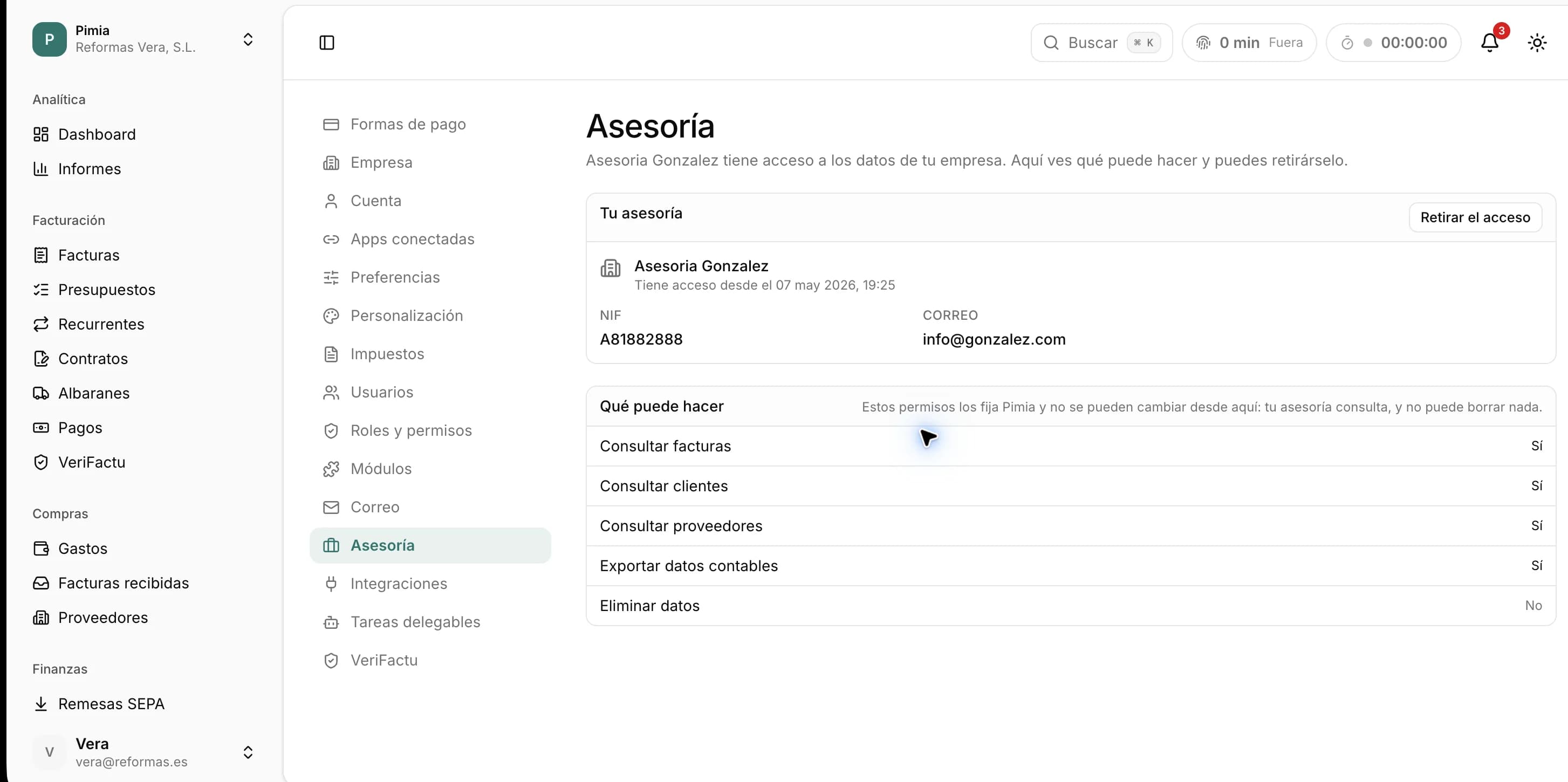 Asesoría en Pimia