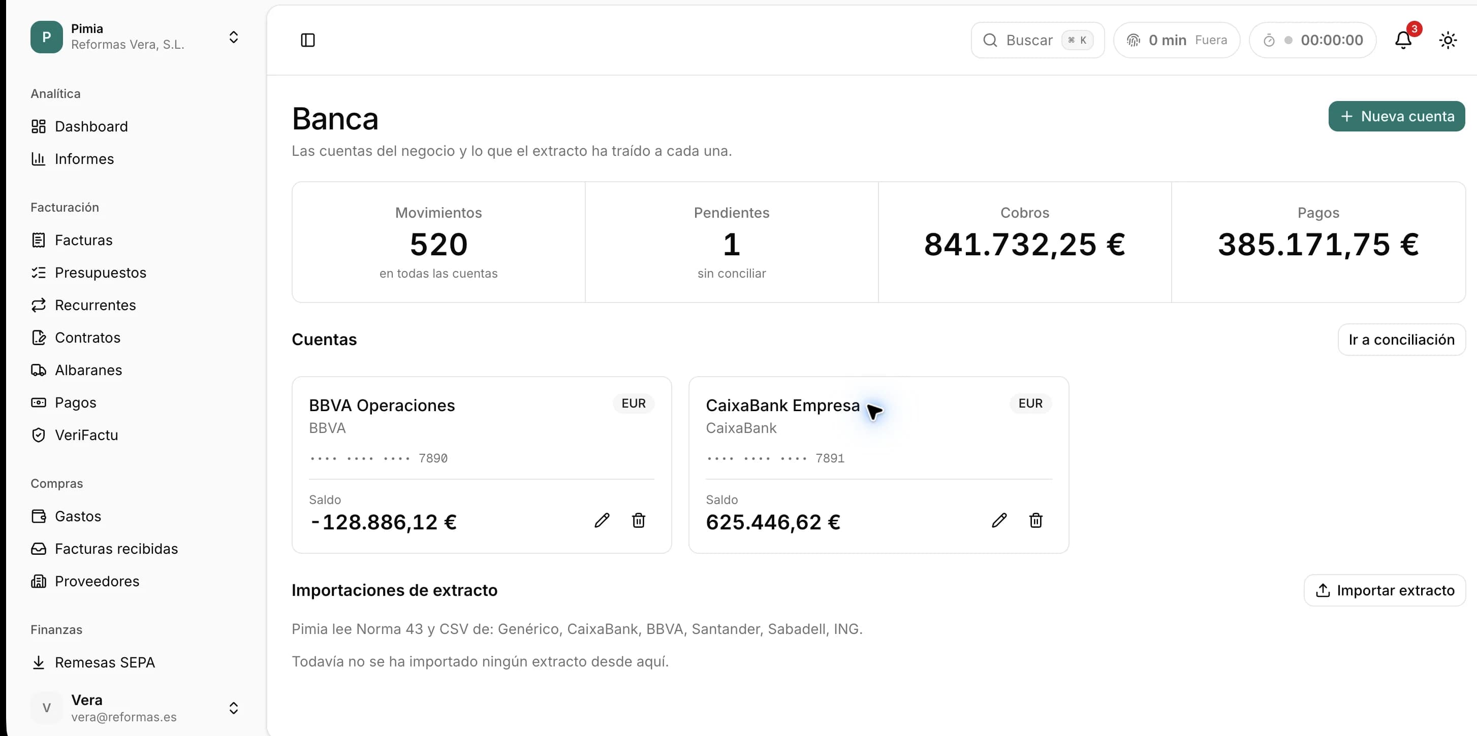 Banca en Pimia